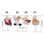 Treeling Trang Trí Đầu Bếp Theo Chủ Đề Móc Chống Thấm Nước Và Chắc Chắn Mạnh Mẽ Dính Tiện Ích Móc Treo Cho Phòng Tắm Nhà Bếp Organiza