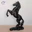 HFTOY 3D In Hình Ngựa Tượng Pegasus Điêu Khắc Năm Ngựa Trang Trí Động Vật Hiện Đại Nghệ Thuật Trang Trí Biểu Tượng Thành Công Cho Gia Đình & Văn Phòng ~