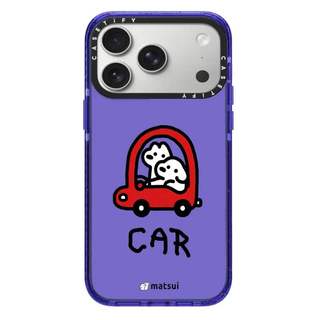 CASECASE X Car Cam / Đỏ / Perri Purple Candy Collection Màu Sắc Trong Suốt Cứng Từ Hút Tác Động Dành Cho Apple IPhone 13 14 15 16 17Pro Max Plus Có Hộp
