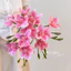 hoa lan hồ điệp giả cao cấp cảm giác thật hoa lụa decor trang trí phòng khách bàn ăn phong cách thiền sang trọng đám cưới
