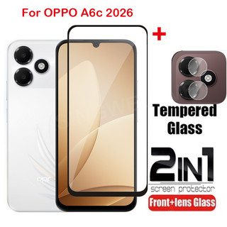 Bảo Vệ Màn Hình Cho Oppo A6c 5G 4G 2026 A6s A6 A6T A6i A6x A6T Pro 4G 5G Full Cover Kính Cường Lực Trong Suốt HD Bảo Vệ Phim Chống Trầy Xước