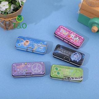 [T & O-t] 1 Bộ Nhà Búp Bê Mô Phỏng Hộp Bút Chì Mini Văn Phòng Phẩm Thước Đồ Chơi Mô Hình Trang Trí Học Tập Nhà Búp Bê Phụ Kiện Văn Phòng Phẩm Trường Học [Mới]