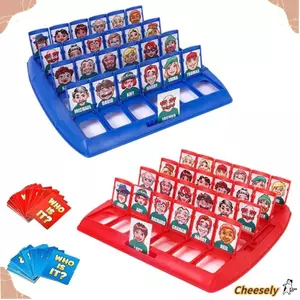 Trò chơi bảng CHEESELY với các nhân vật cổ điển, đoán xem ai? Trò chơi bảng bí ẩn dành cho trẻ em PP cổ điển, Trò chơi trên bàn dành cho cha mẹ Đồ chơi trẻ em Trò chơi xếp hình Trò chơi bảng gia đình dành cho 2 người chơi