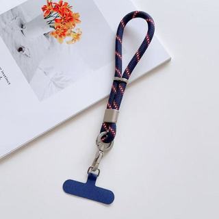 Dây đeo cổ tay dây buộc điện thoại di động ngắn bện đa năng có thể điều chỉnh sang trọng, dây buộc tay điện thoại di động