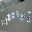 Nhẫn piercings hình sao pentagram bằng thép không gỉ, phù hợp làm trang sức cơ thể ngọt ngào cho nữ