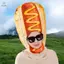 Mũ Hot Dog đáng yêu và vui nhộn, идеально для вечеринок Хэллоуина.