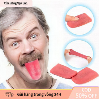 【vạn】Lưỡi giả silicone mềm chống rách, tái sử dụng nhiều lần, phù hợp làm quà tặng độc đáo cho bạn bè và người thân.