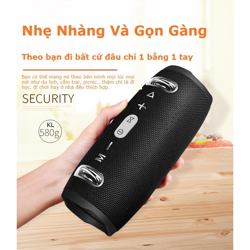 Loa Bluetooth Xtreme 2 Chống Nước Vân Vải Cao Cấp Bass Mạnh 40W Pin 10000mAh Nghe Nhạc Hay Tốt Nhất