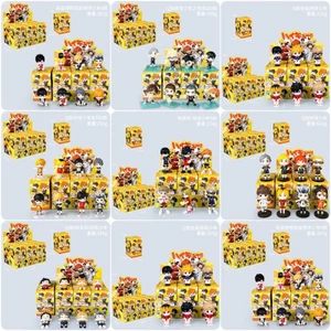 Haikyu!! Hộp Mù Phiên Bản Q Hinata Shoyo & Kageyama Tobio Tư Thế Ngồi PVC Hình - 7cm Anime Sưu Tập Mô Hình Bàn Làm Việc Quà Tặng