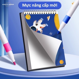 Bút Acrylic Marker Đầu Lông Mềm – Bút Vẽ DIY Cao Cấp, Tô Màu Trên Gỗ, Kính, Canvas, Giày