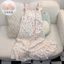 Mây Sợi Cotton Cảm Thấy Với Ngực Miếng Lót Váy Ngủ Nữ Ngọt Ngào Hoạt Hình Sling Rời Ôm Hơn Nhìn Cô Gái Dịch Vụ Tại Nhà