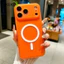 Ốp Điện Thoại Từ Tính Trong Suốt Đơn Giản Cho OPPO A6 A6i A5 A5M A5X A5i A3 Pro NFC A3i A3X A80 A60 A40 A40M 5G 4G Matte Bảo Vệ Ống Kính Vỏ Mềm Màu Trơn Dễ Thương