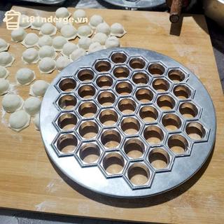 Ge Hợp Kim Nhôm Hộ Gia Đình Bánh Bao Khuôn DIY Dụng Cụ Làm Bánh Bao Tấm Bánh Bao Bọc Khuôn Tròn n