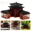 Ge Trung Quốc Inn Tượng Mô Hình Xây Dựng Cổ Thu Nhỏ Nhật Bản Pavilion Trang Trí Thu Nhỏ Vườn Thiền Bể Cá Cảnh Đồ Trang Trí n