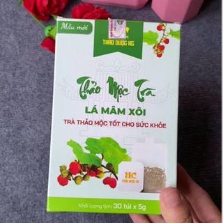 [Sale 50%]  Thảo Mộc Tea Trà Túi Lọc Lá Mâm Xôi Tốt Cho Sức Khỏe IVF IUI Hộp 30 Túi 5g Thơm Ngon Tiện Lợi Happykids