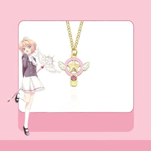 Phụ kiện ngoại vi Anime Đa dạng Sakura Bird Head Seal Key Vòng cổ Phụ kiện