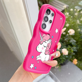 Vỏ Kỳ Lân Dễ Thương Cho Infinix Hot 30 30i 50 9 8 60 PLAY NOTE 40 PRO SMART 4 5 6 7 8 9 TECNO CAMON 18 19 20 SPARK 10 GO 2022 POVA 7 Vỏ TYYP