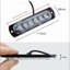 Đèn Led Xe Máy Siêu Mỏng Cảnh Báo Xe Tải Bên Nhấp Nháy Đuôi Đèn 12-24v Sửa Đổi Chạy Ban Ngày Nhấp Nháy Đèn Phanh