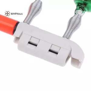 Bộ phụ kiện cần câu bao gồm chuông đôi, đèn cảm ứng LED và kẹp đầu