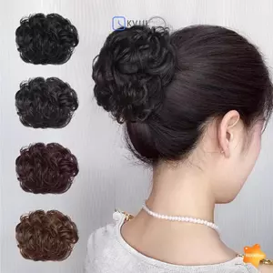 Kẹp Móng Vuốt Chignon Rối Tự Nhiên Cho Nữ - Phần Mở Rộng Tóc Giả Gợn Sóng