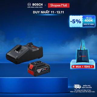 Bộ Sạc GAL 18V-40 và 1 Pin GBA 4.0Ah MỚI