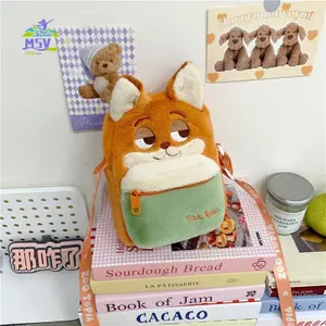 Ba lô Messenger Plush Zootopia - Túi đeo chéo dễ thương hợp thời trang để đi chơi