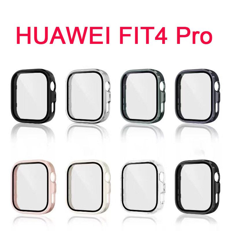 Ốp Lưng Cho Huawei WATCH FIT 5 4 3 Pro Nhựa Ốp Lưng Vỏ Bảo Vệ Vòng Tay Huawei WATCH FIT3 FIT4 FIT5 PRO Vỏ PC Cứng Vỏ Bảo Vệ Toàn Diện Kính Phim Bảo Vệ