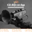Chuông Điện Xe Đạp Sạc USB - Âm Thanh Lớn 120dB, Chống Nước, Cảnh Báo An Toàn Cho Xe Đạp, Xe Điện & Xe Tay Ga