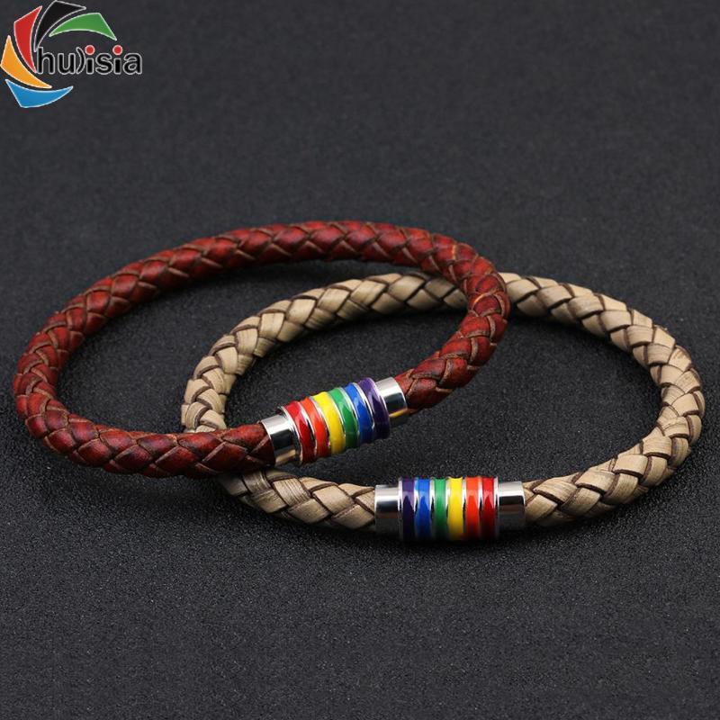 Dây da dệt bện dây da cho vòng tay Vòng cổ thủ công màu đen