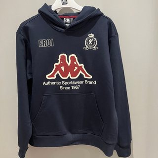 Áo khoác Kappa K0F72MT04 dáng Oversize, thiết kế đơn giản, có mũ.