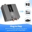 Bộ chuyển đổi âm thanh Analog sang kỹ thuật số sang quang học với cáp quang Bộ chuyển đổi âm thanh kỹ thuật số Toslink và đồng trục
