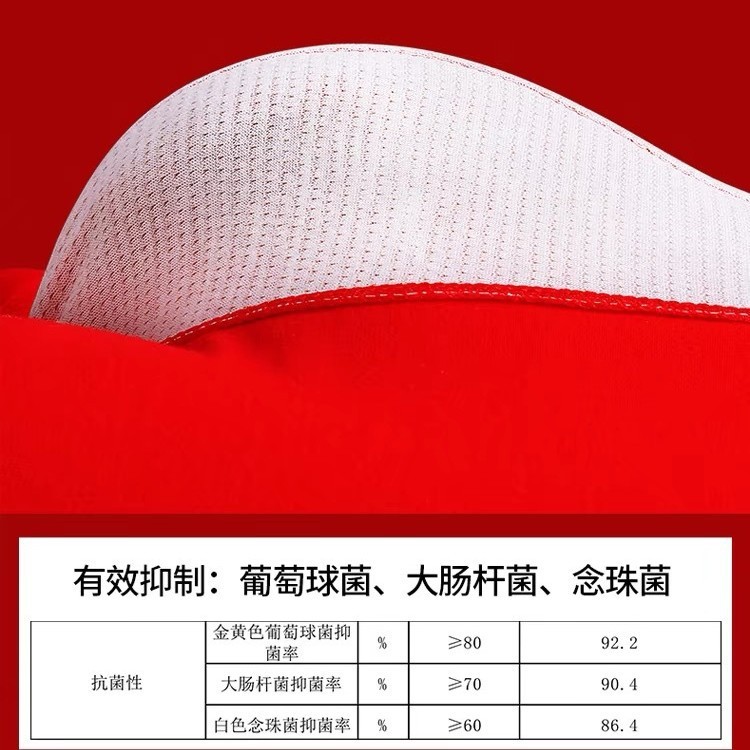 Quần Lót Boxer Nam Cotton Nguyên Chất Màu Đỏ Size 25-24
