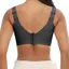 Áo ngực liền mạch NICOLOO, Áo ngực không dây hỗ trợ mềm mại thoáng khí, Quần lót Pilates có gân lưng đẹp chống chảy xệ Mặc hàng ngày