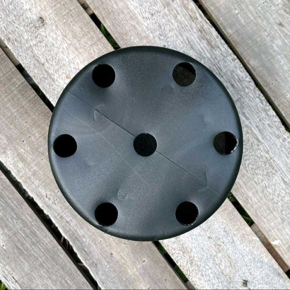 Sỉ 50c/100c chậu nhựa đen C9 Liên An ( 22×16 ) Loại tốt hàng xuất khẩu chất liệu nhựa HDPE