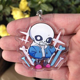 Móc khoá Undertale Ink Sans Asriel Horror Fell Keychain Anime Manga Nhật Bản Phụ Kiện Trang Trí Túi xách Balo
