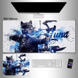 Mouse Pad Delta Force Team - Thảm trải bàn dày cực lớn dành cho game thủ FPS, đế cao su chống trượt