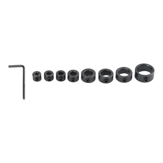 [FUXIN] 9 Cái Đường Kính 3-16mm Mũi Khoan Chế Biến Gỗ Độ Sâu Dừng Vòng Định Vị Vòng Định Vị Định Vị Định Vị