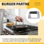 Máy ép bánh mì kẹp thịt bằng thép không gỉ, Máy đập thịt Hamburger cho vỉ nướng, Phụ kiện nướng hoàn hảo cho Smashburgers