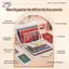 Túi đựng tài liệu HFTOY A4 Túi đựng hồ sơ Zip chống thấm nước dành cho học sinh Túi đựng đồ trang điểm Trường học Đồ dùng văn phòng Bộ sắp xếp lưu trữ linh tinh ~