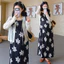 Bộ đồ bà bầu thời trang kèm cardigan hai mảnh