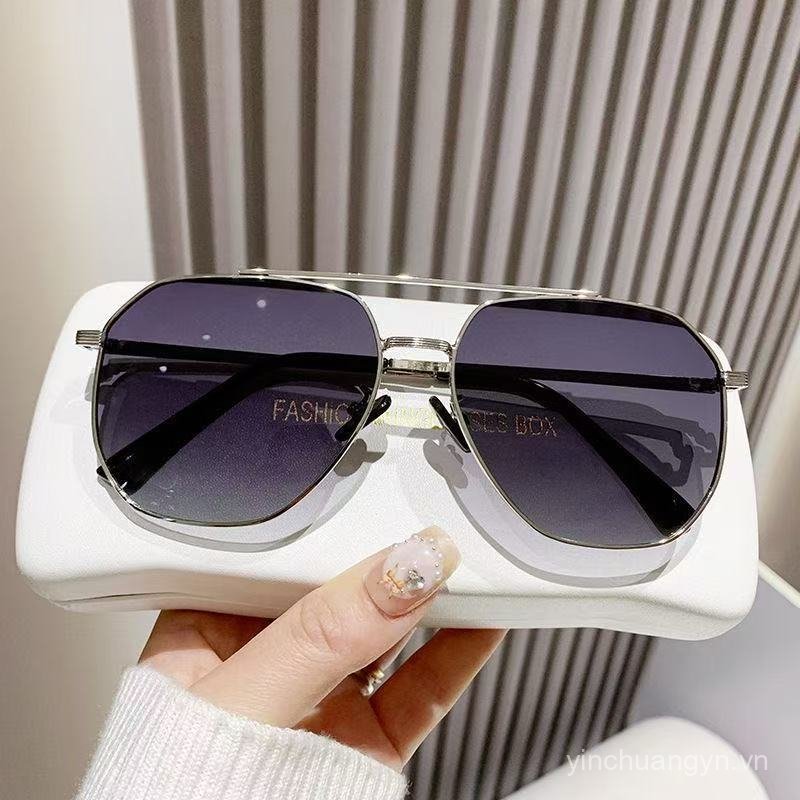 Kính râm phân cực nam, bảo vệ UV400, phù hợp lái xe và khuôn mặt lớn