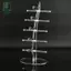 Giá đỡ kính mắt Acrylic 5 tầng Giá đỡ kính quang học Thiết kế hồ quang Thuyền Giá đỡ kính mắt Hiển thị Kính trượt tuyết Lưu trữ Ra