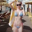 Bộ bikini hai mảnh Roly dành cho nữ, thiết kế cổ tự buộc dây, thời trang và gợi cảm cho mùa hè và bữa tiệc hồ bơi
