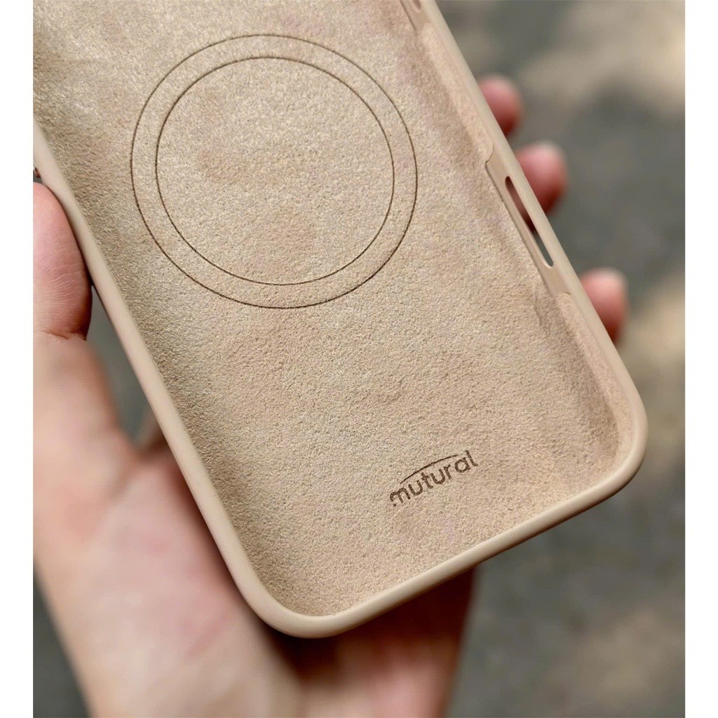 [Chính Hãng] Ốp Lưng Silicon Mutural Cho iPhone 15/16/17 Series - Viền Camera Kim Loại, Chống Bẩn, Hỗ Trợ Sạc Magsafe