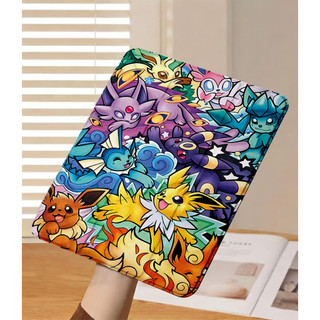 Pokemon Eevee Ốp bảo vệ gập chữ Y cho iPad cho Air 4/5/6/7/8 M3 M5 iPad Gen 11 A16, Pro 11 M4  Chống sốc