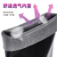 3531 Giày Đi Mưa Cao Cấp Nam 1802 Giày Đi Mưa Dày Câu Cá Rửa Xe Chống Thấm Nước Chống Trơn Trượt Giày Trâu Bò Tendon Đế Bảo Vệ Lao Động Giày Cao Su 12DL