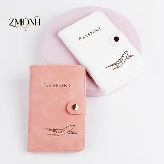 ZMONH Chống Thấm Nước Hộ Chiếu Có Bao Du Lịch Da PU Thẻ Tín Dụng Ví Dễ Thương Hộ Chiếu Sách Dành Cho Nữ / Nam Bao Hộ Chiếu Không