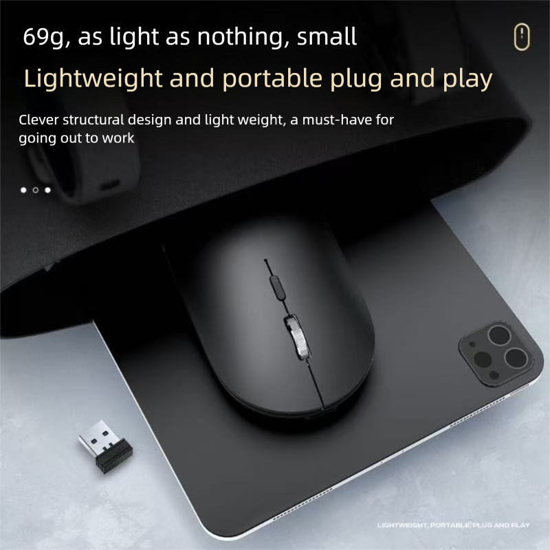 Chuột im lặng Bluetooth không dây X X2 Sạc loại c kép