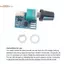TRTR DC 12V Bộ điều khiển tốc độ quạt một kênh Bộ điều khiển tốc độ PLC Điều khiển động cơ 25KHZ với điện áp quay để điều chỉnh VN
