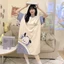Cửa hàng váy ngủ xuyên biên giới Váy ngủ dáng rộng Nữ sinh Hoạt hình ngọt ngào Loungewear